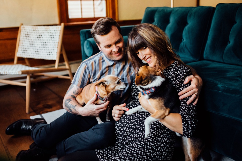 Cool maternity session 