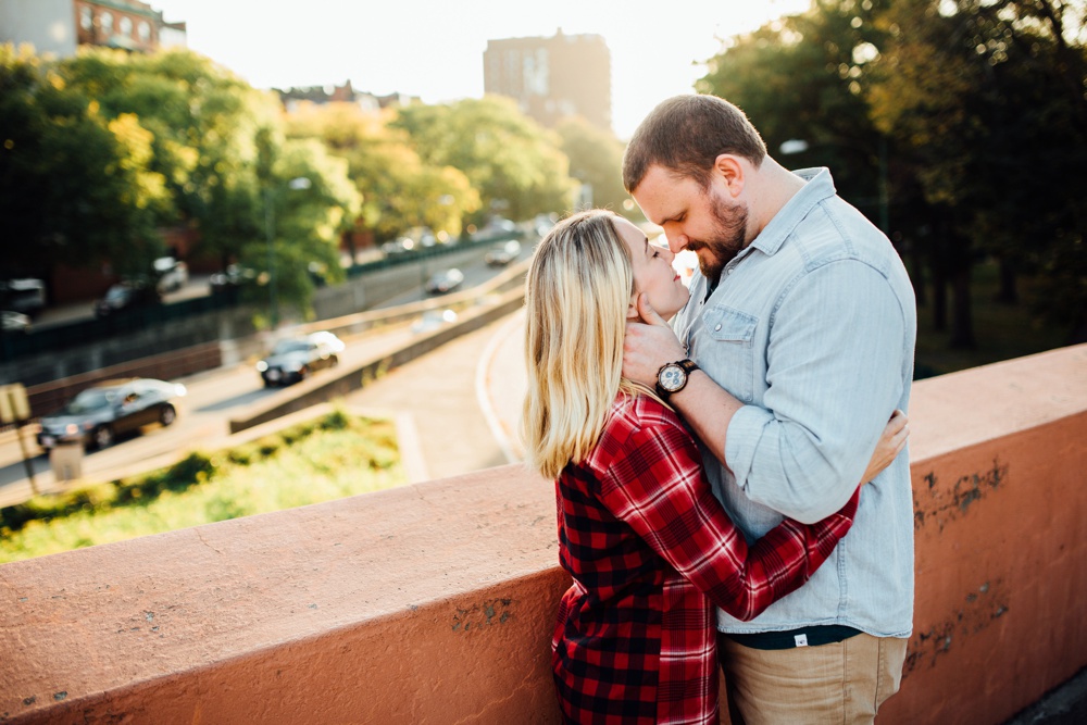 boston esplanade engagement session