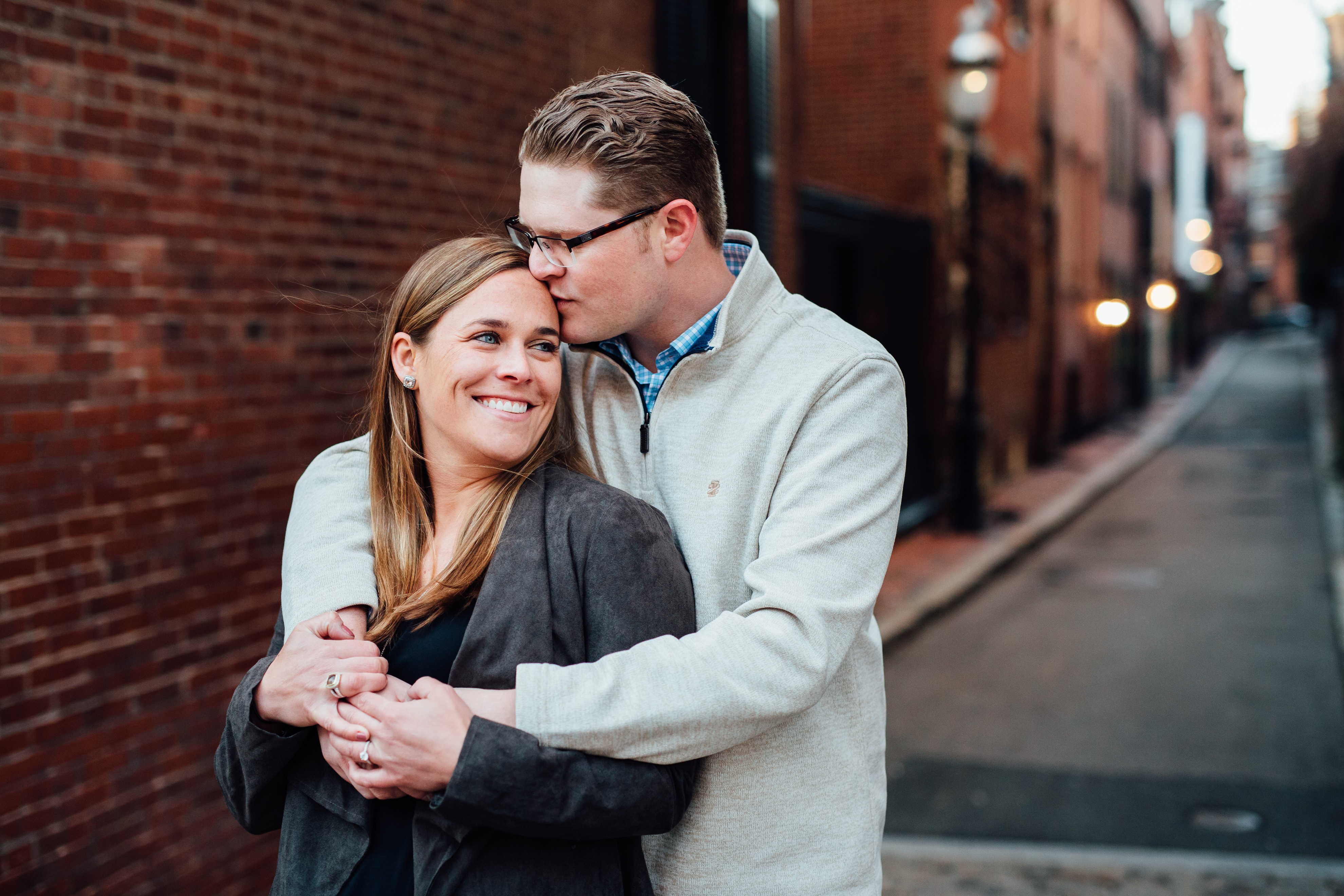 Boston engagement session 