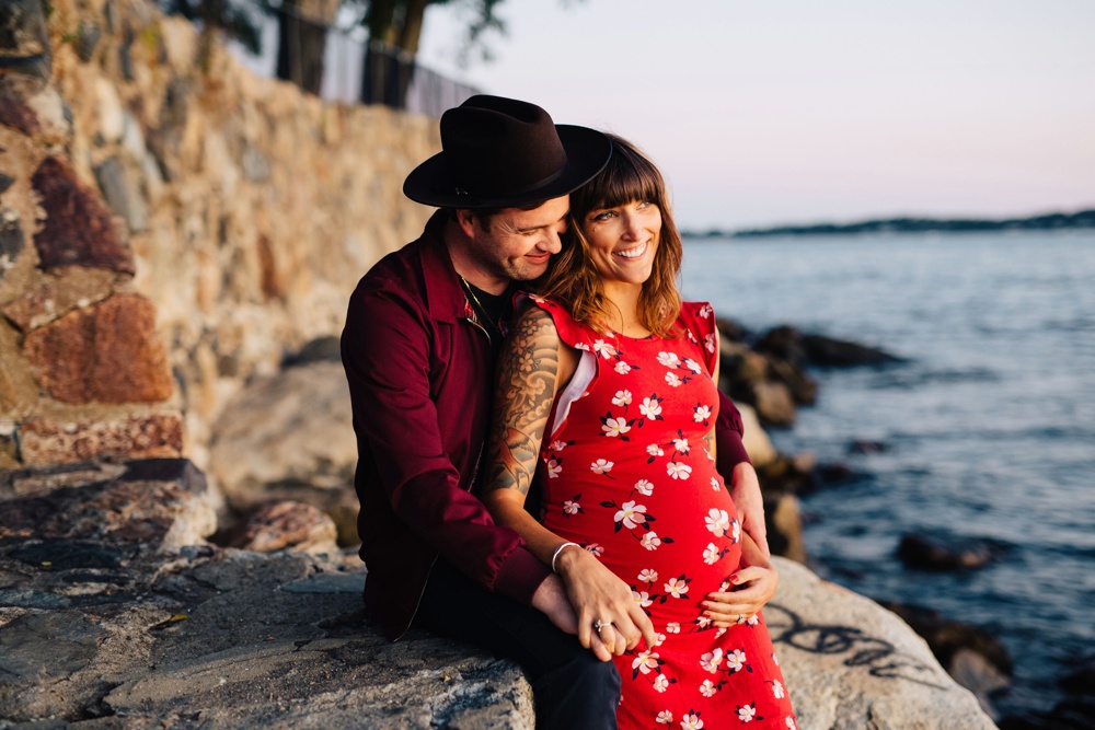 Cool maternity session 