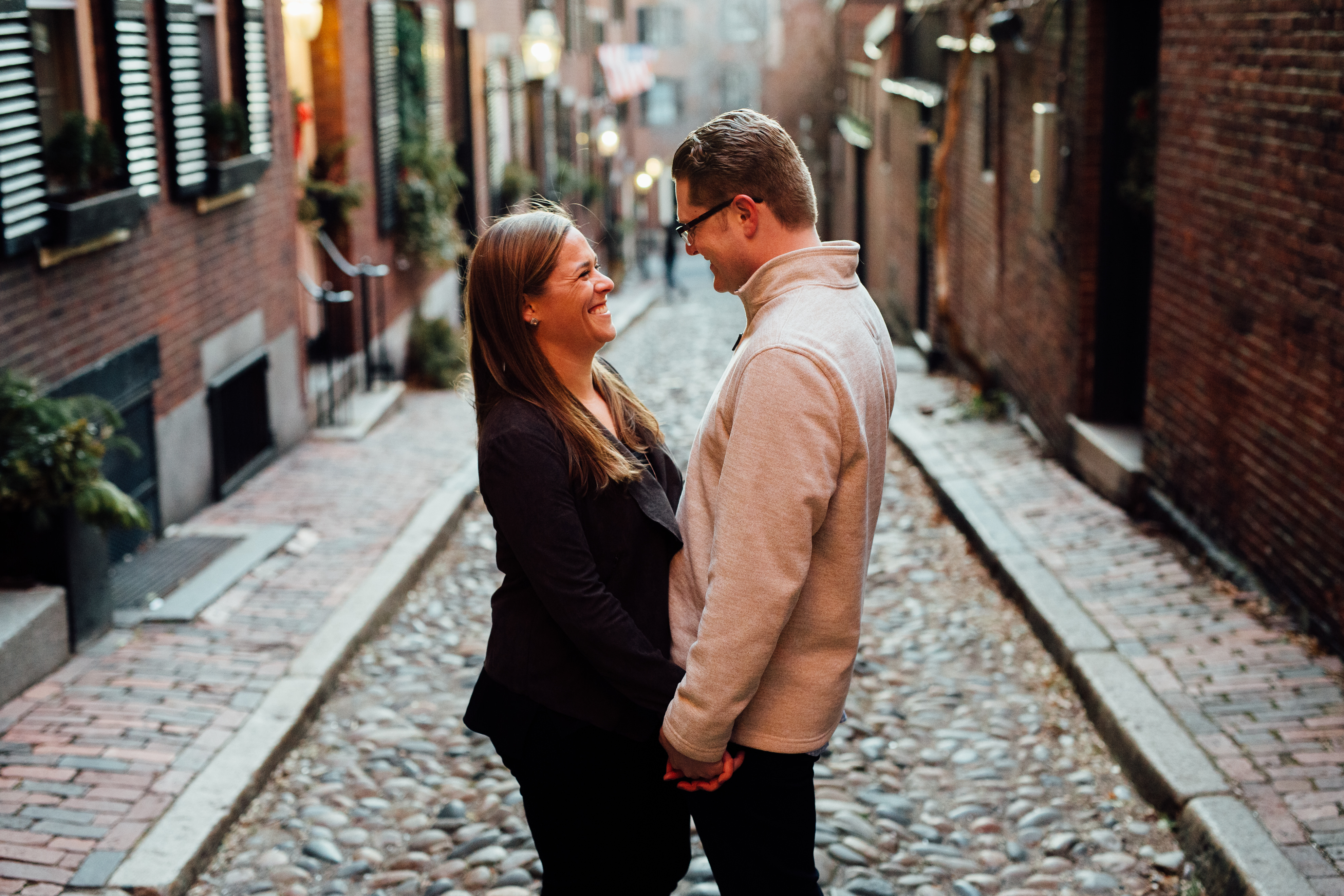 Boston engagement session 