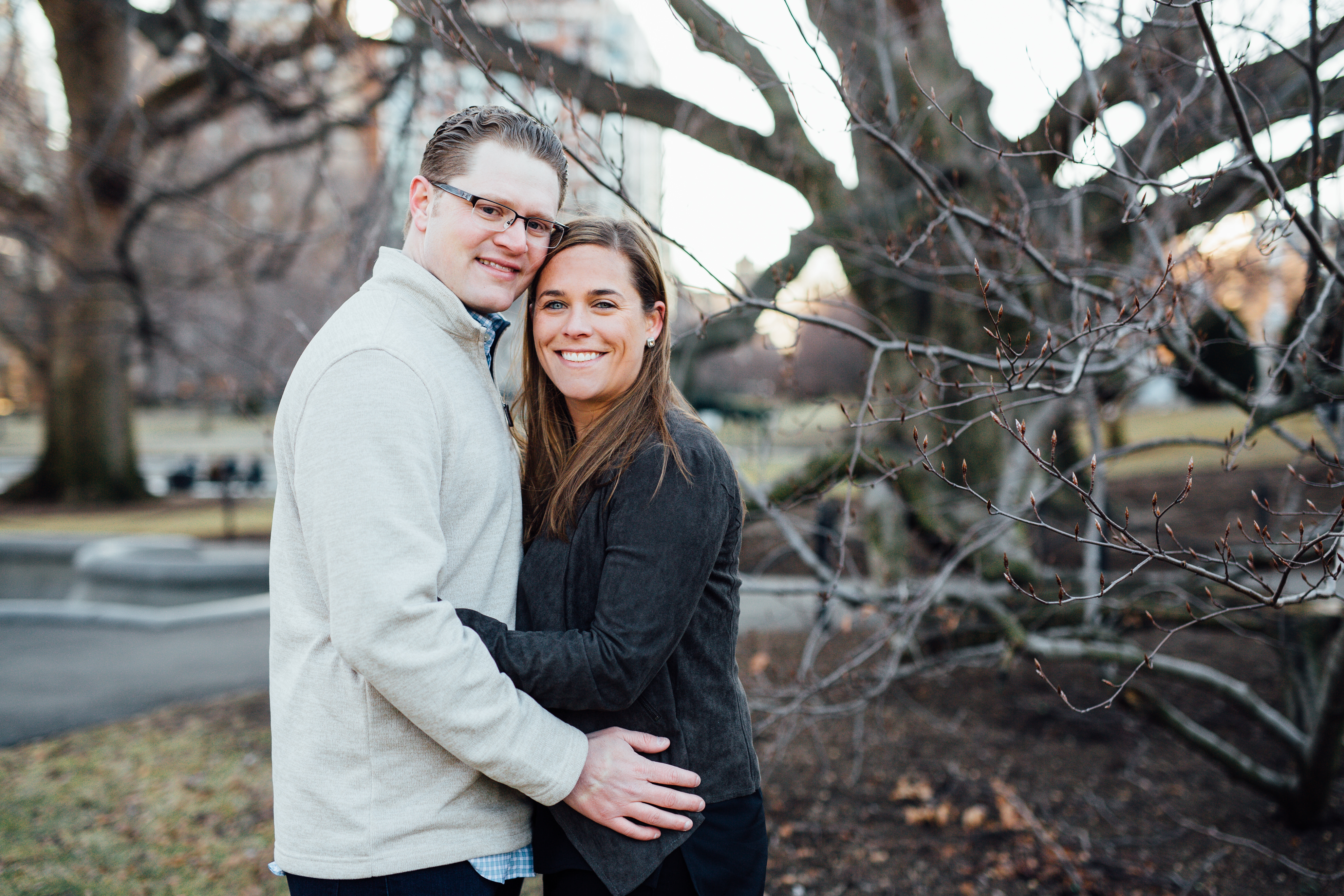 Boston engagement session 