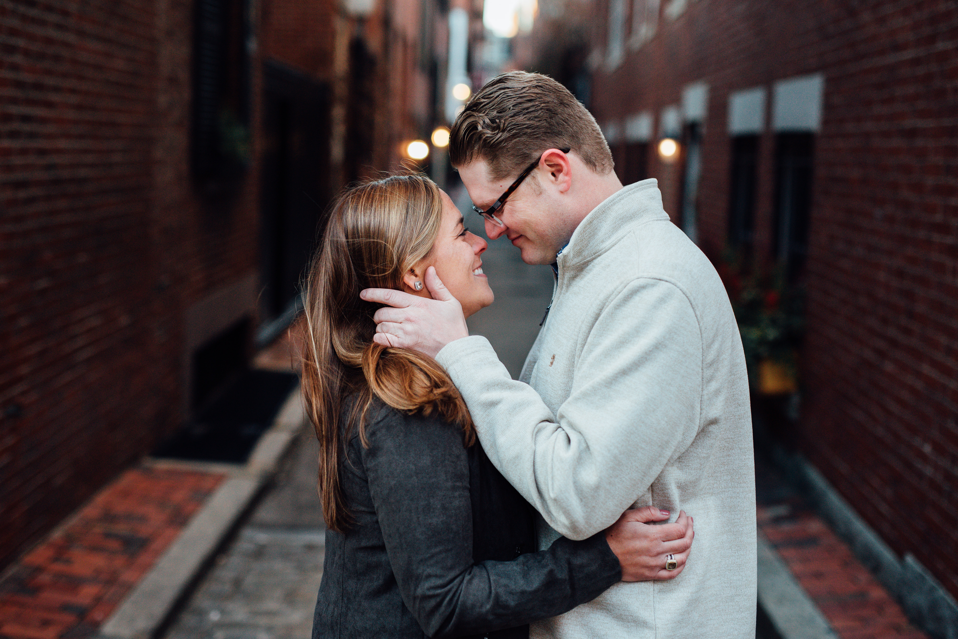 Boston engagement session 