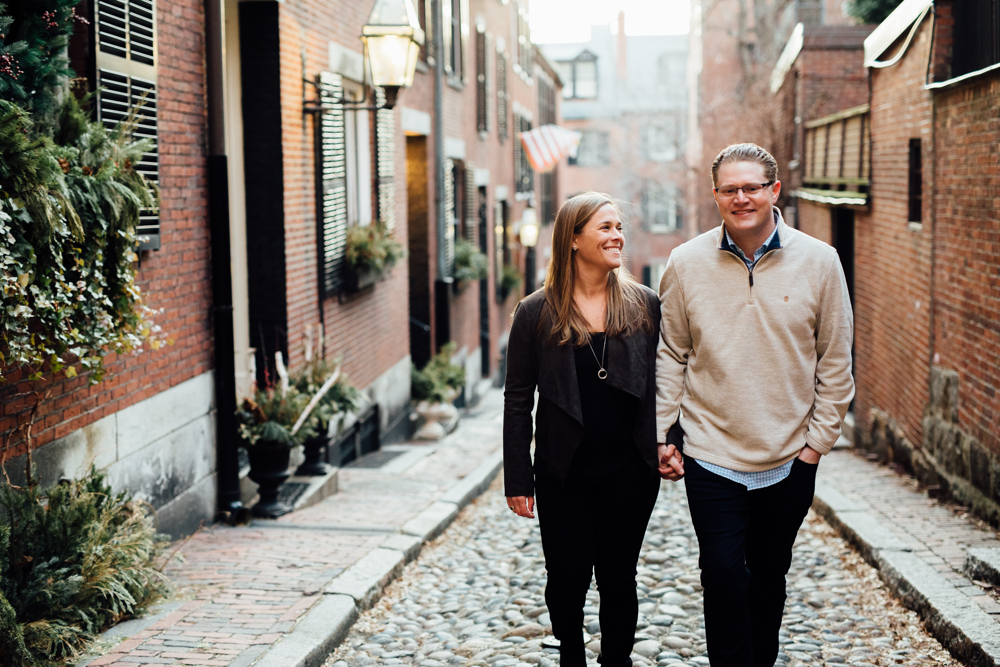 Boston engagement session 