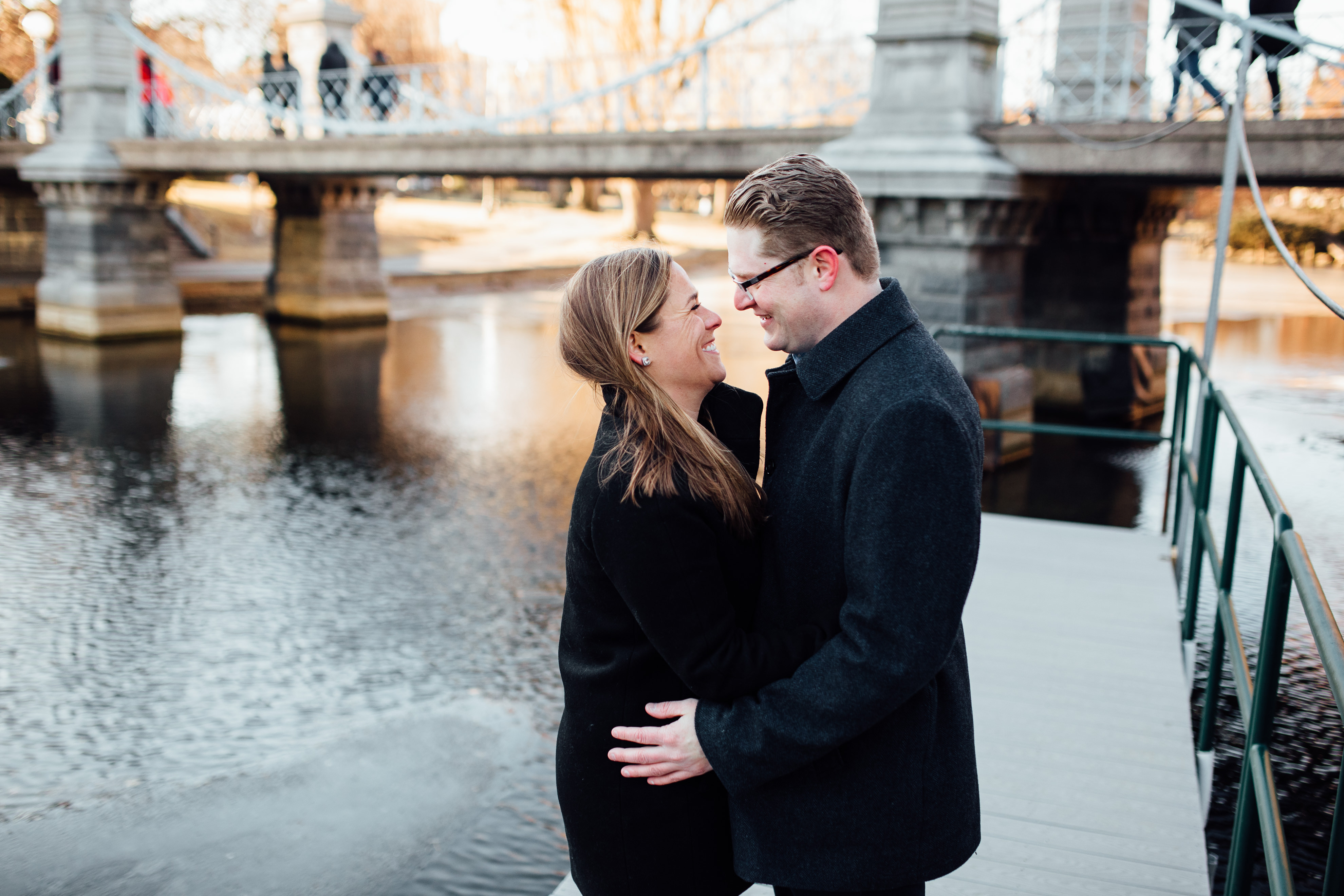 Boston engagement session 