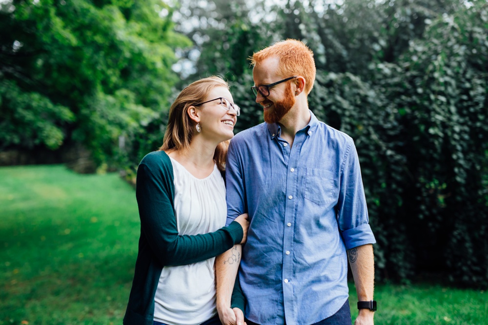 boston engagement session 