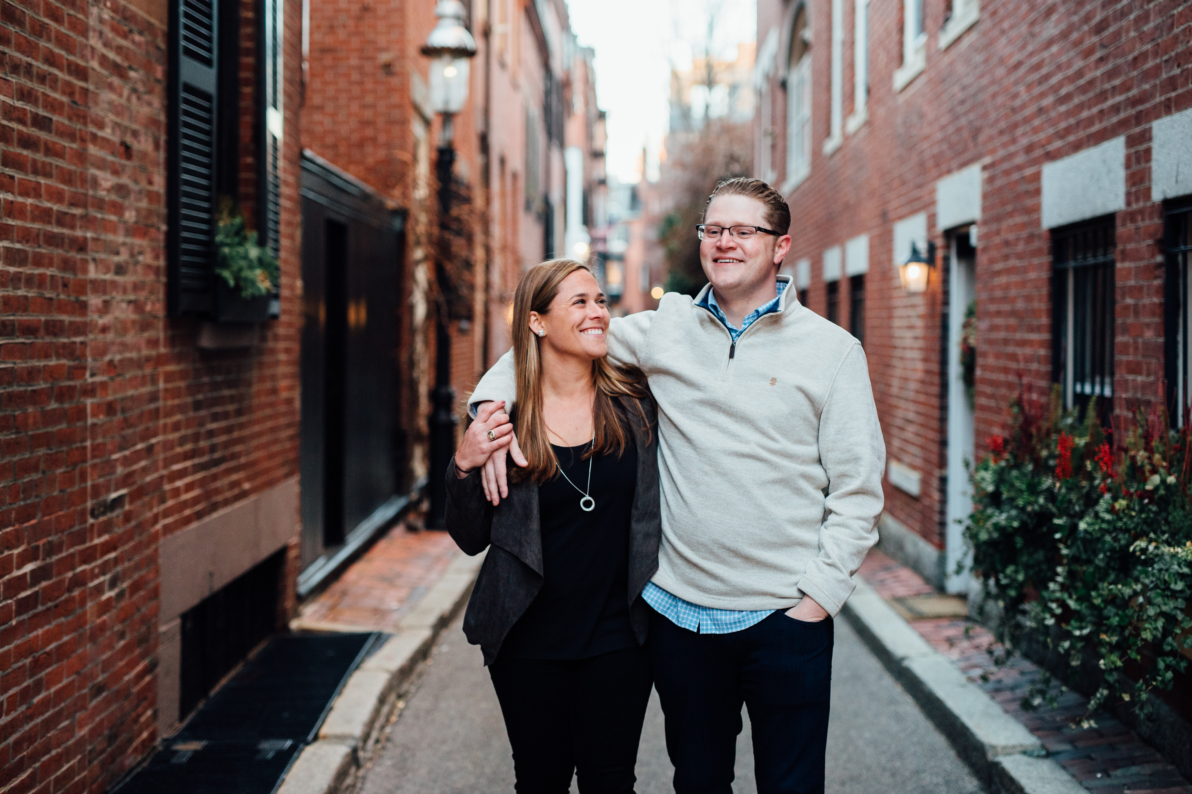 Boston engagement session 
