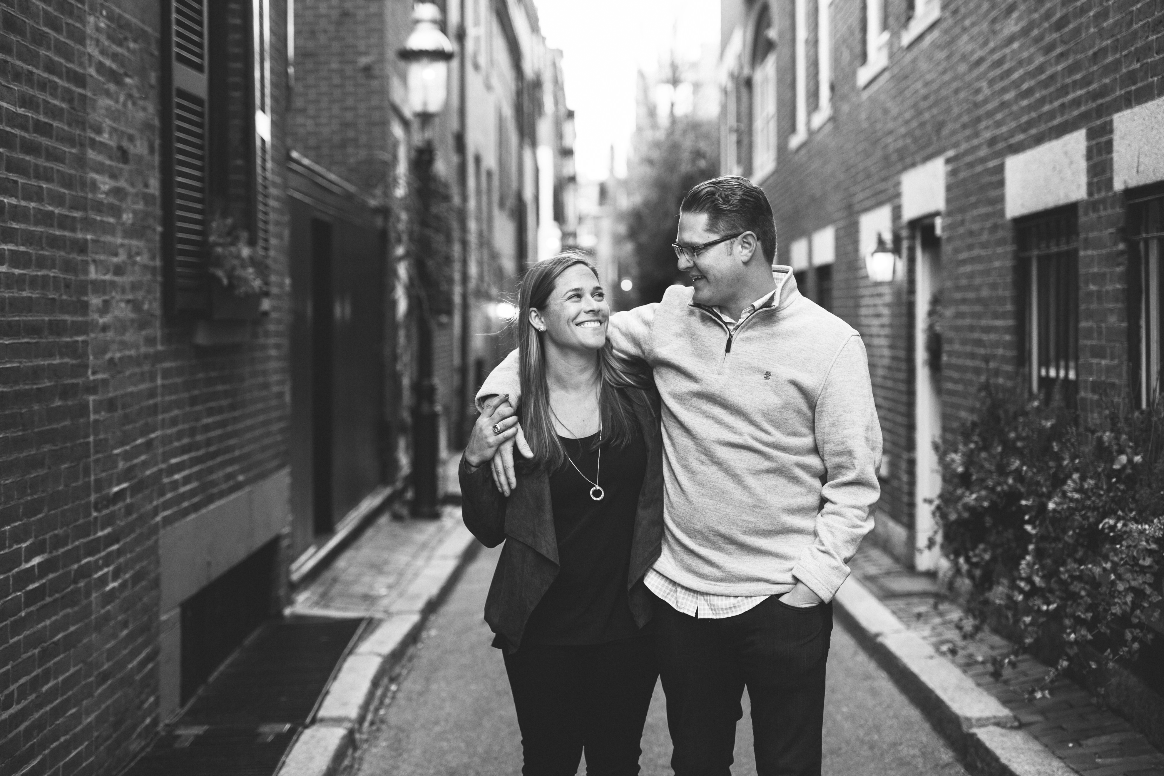 Boston engagement session 
