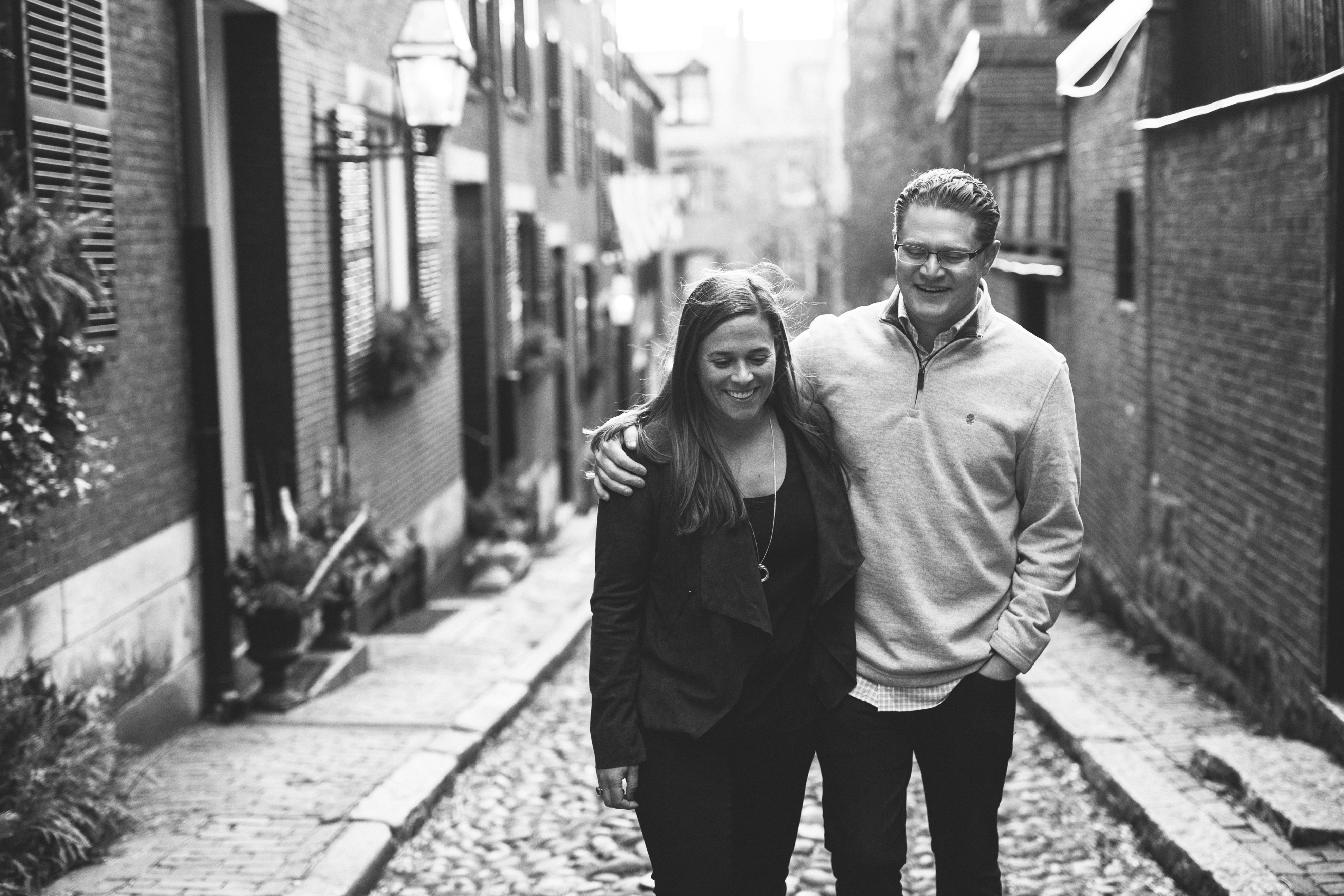 Boston engagement session 