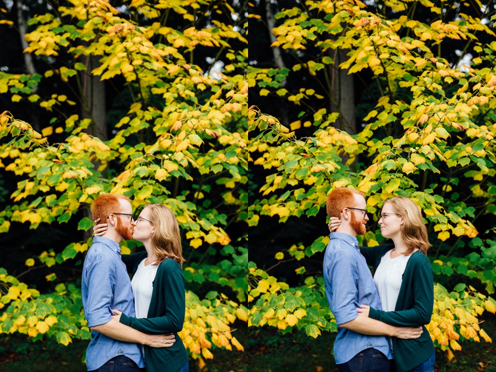Fall engagement session