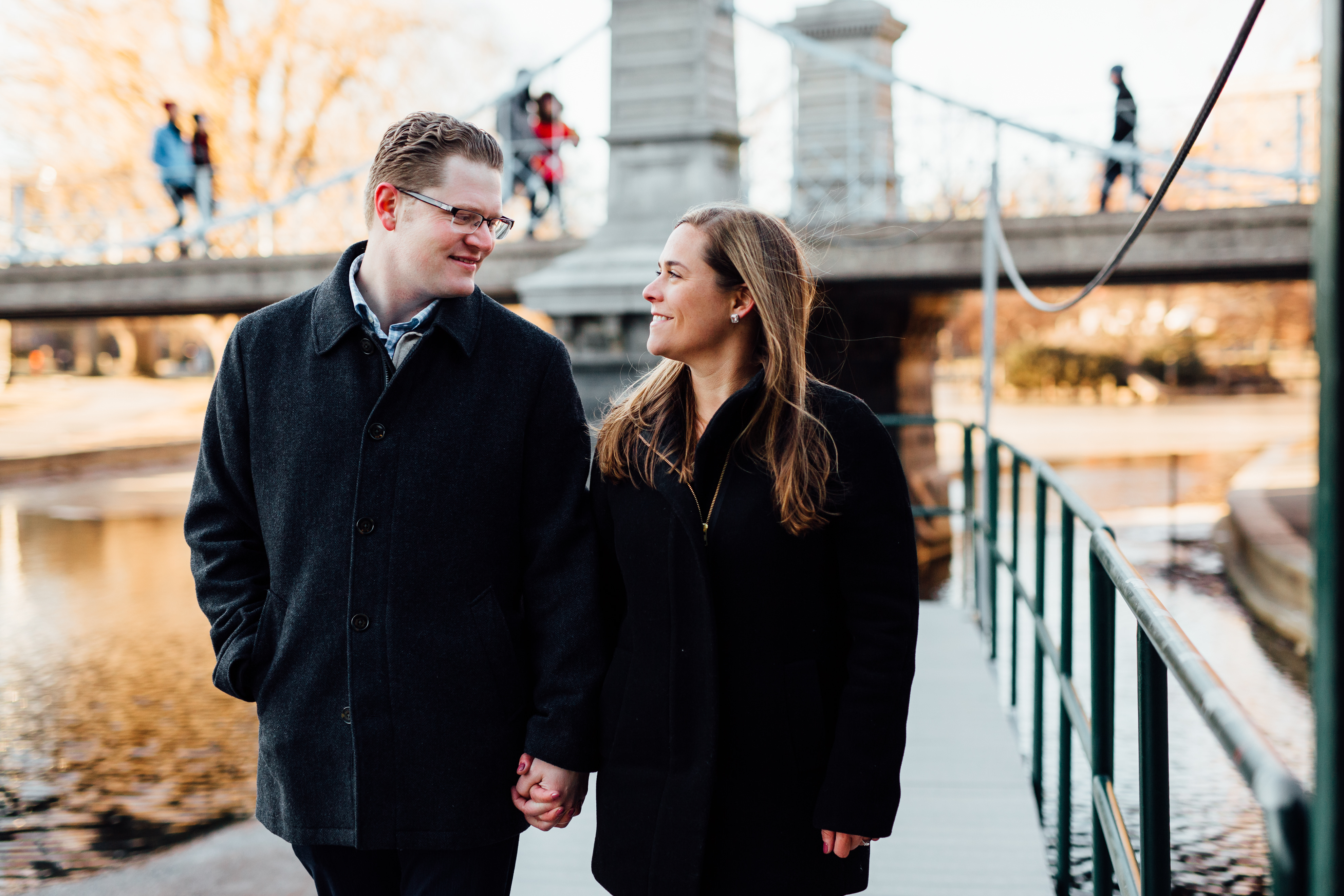 Boston engagement session 