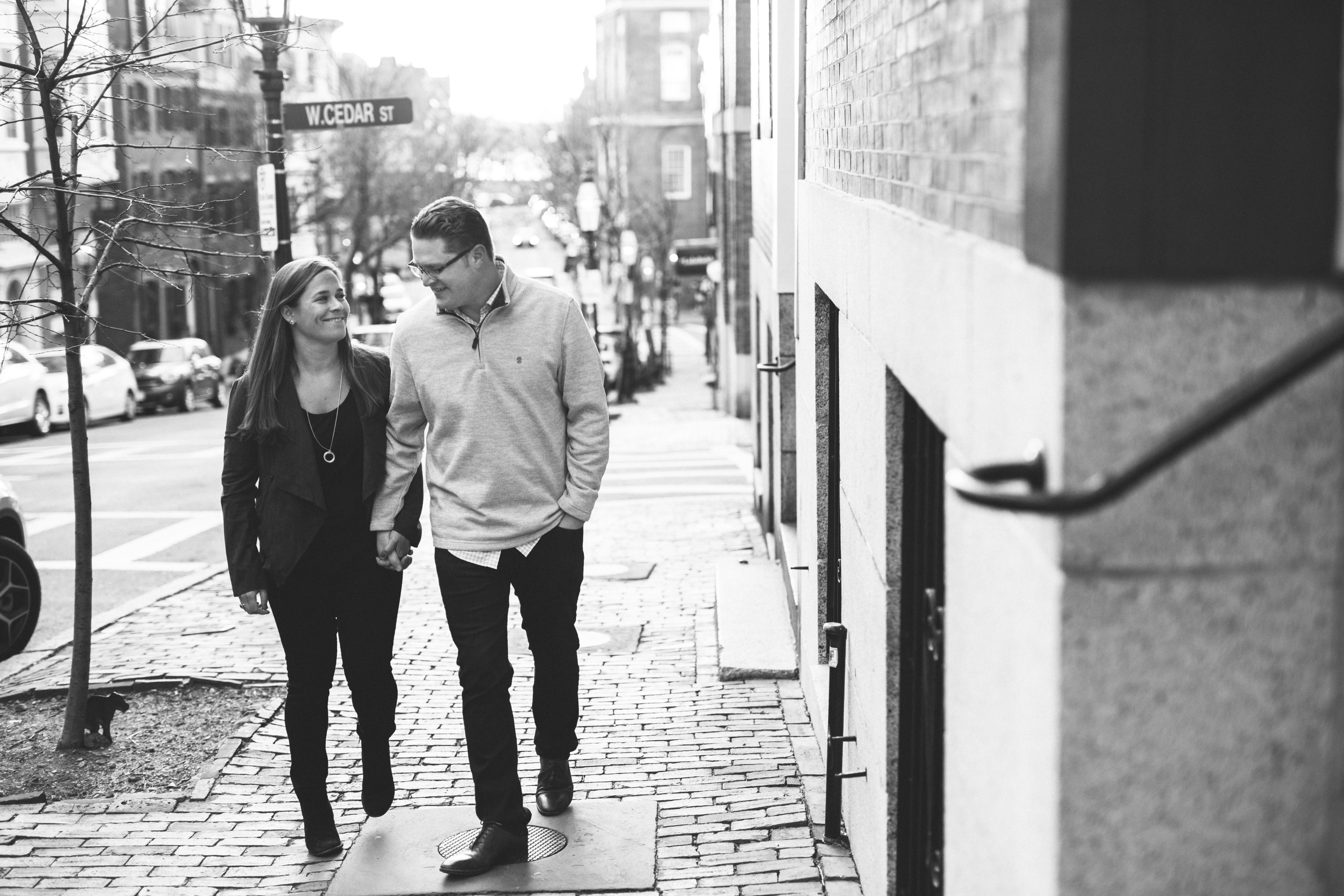 Boston engagement session 