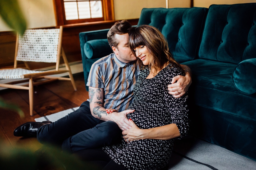 Cool maternity session 