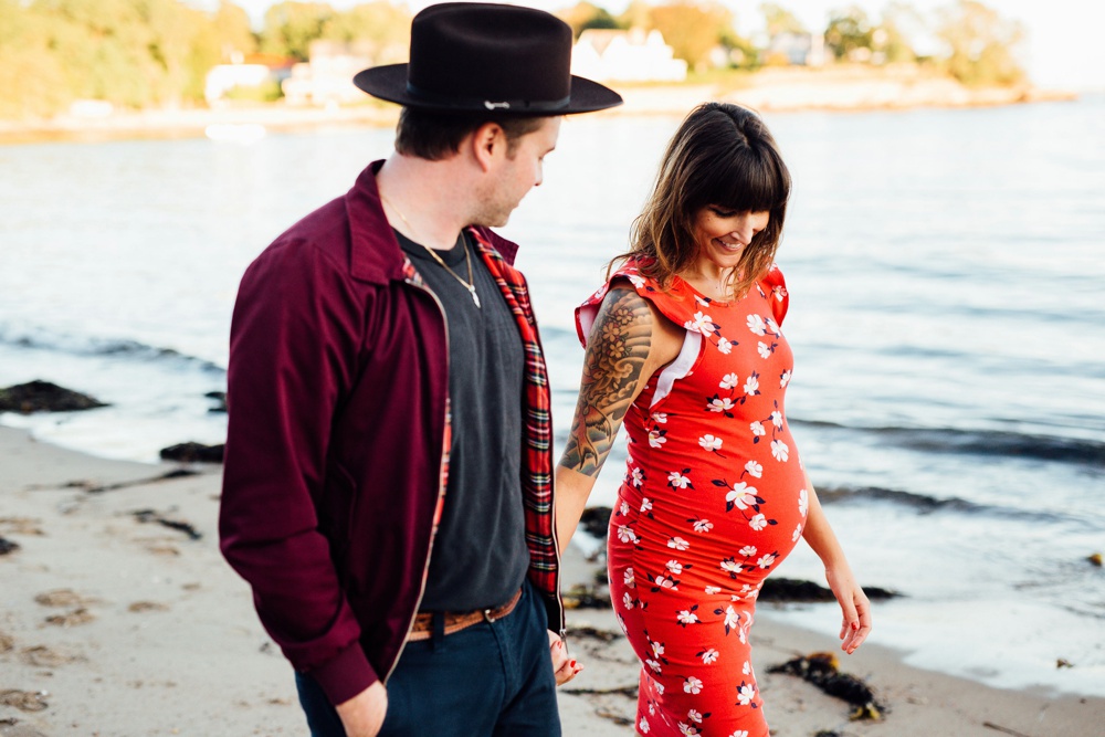 Cool maternity session 