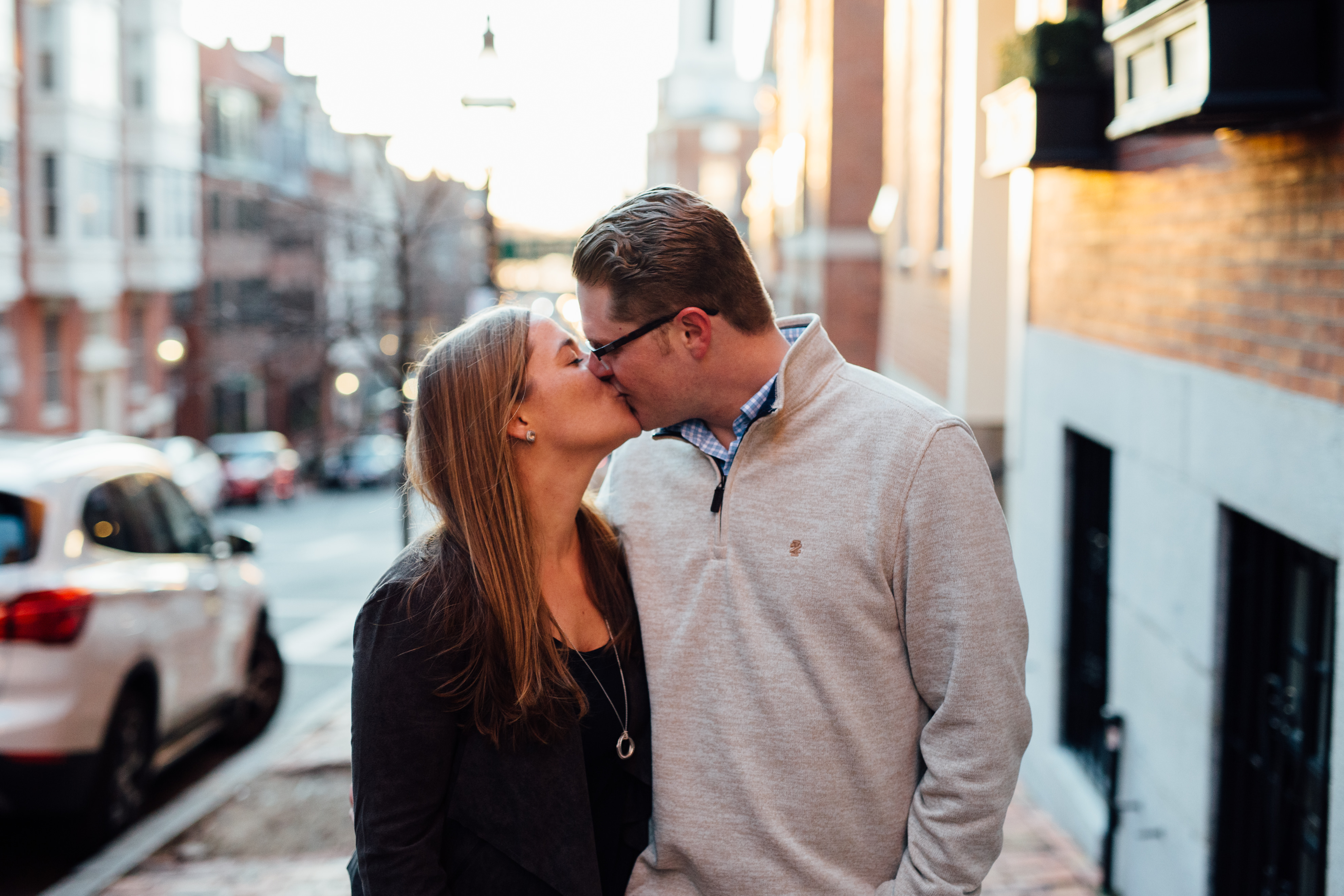 Boston engagement session 