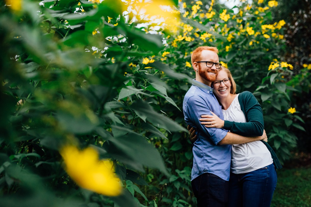 fall engagement session