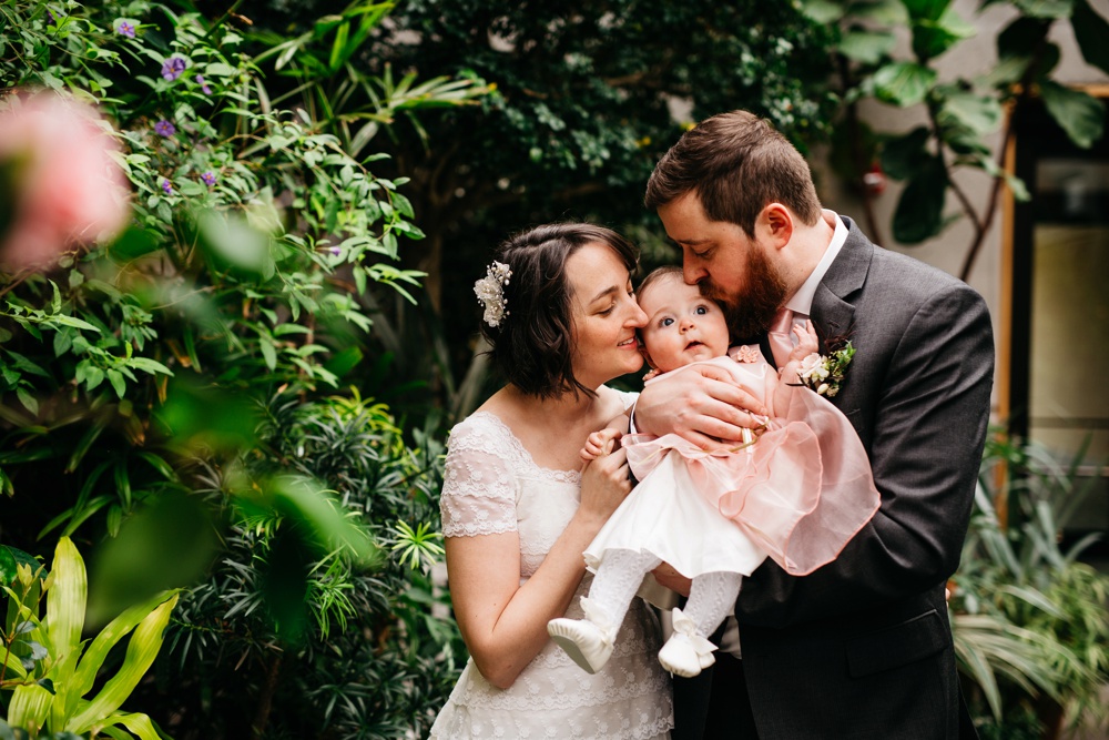 Greenhouse portrait session 
