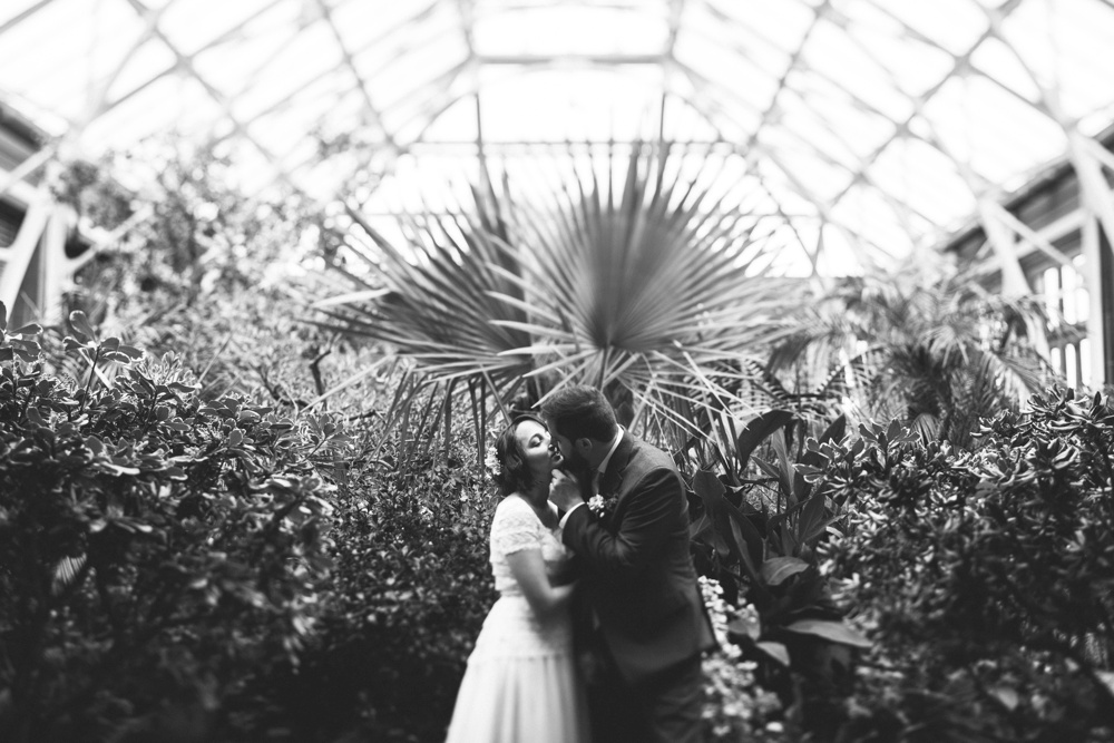 Greenhouse portrait session
