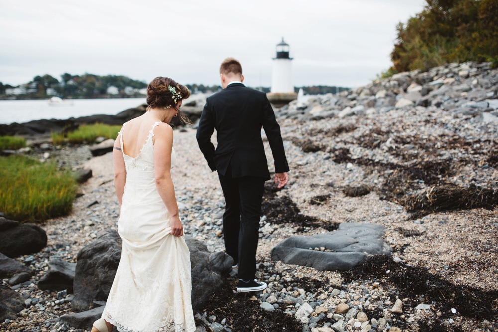 MA beach wedding