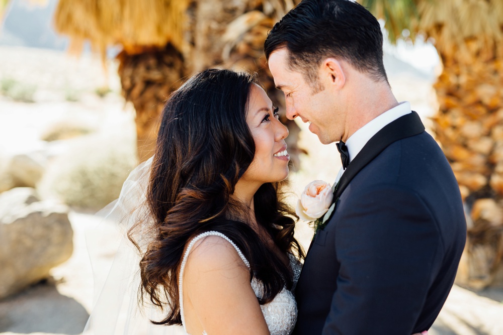 Palm Springs desert wedding