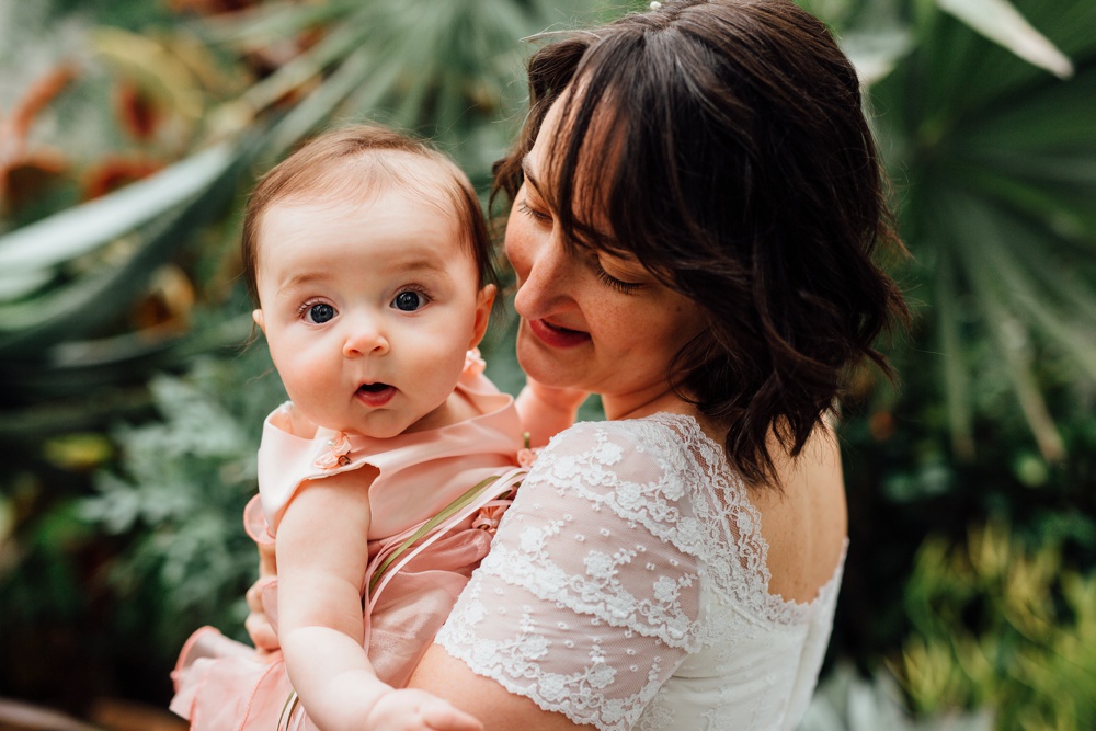 Greenhouse portrait session