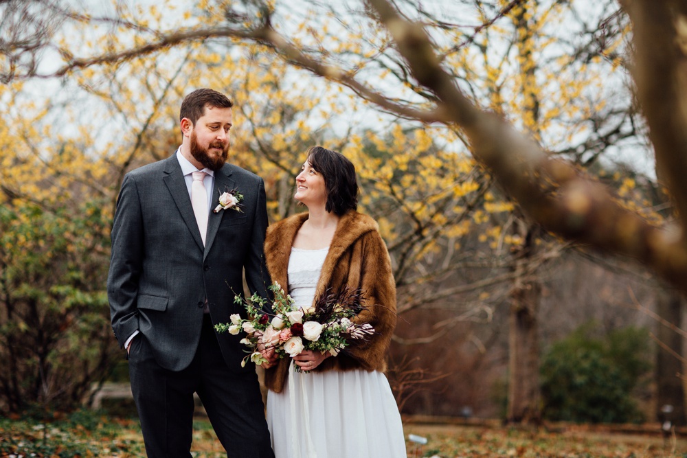 Greenhouse portrait session