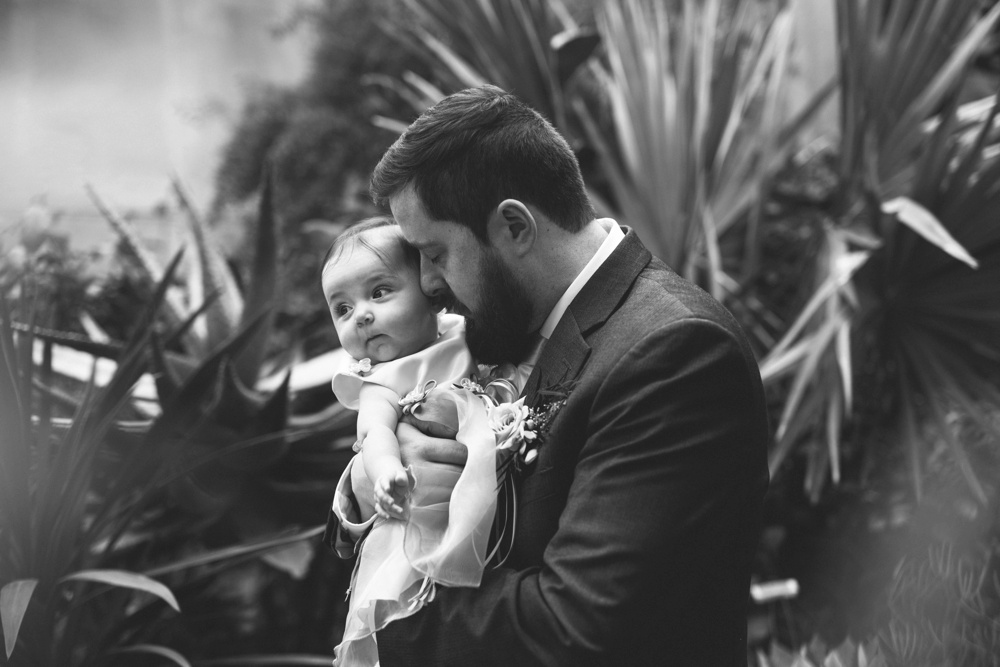 Greenhouse portrait session