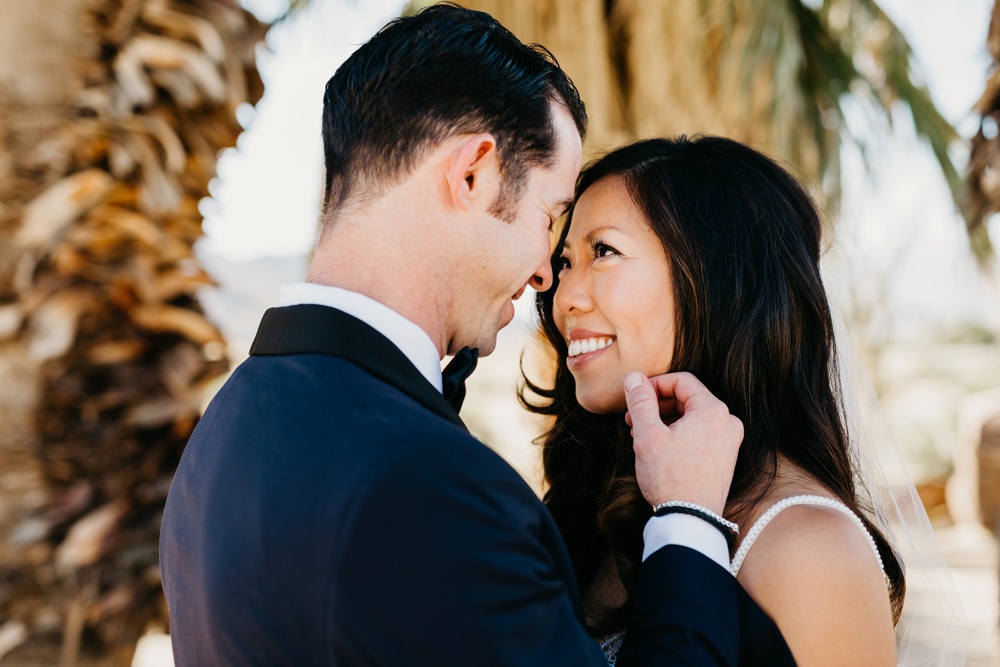 Palm Springs desert wedding