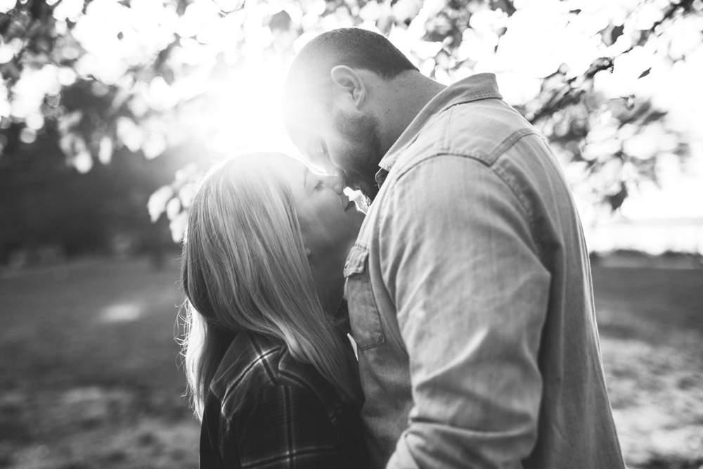 Charles River esplanade engagement session