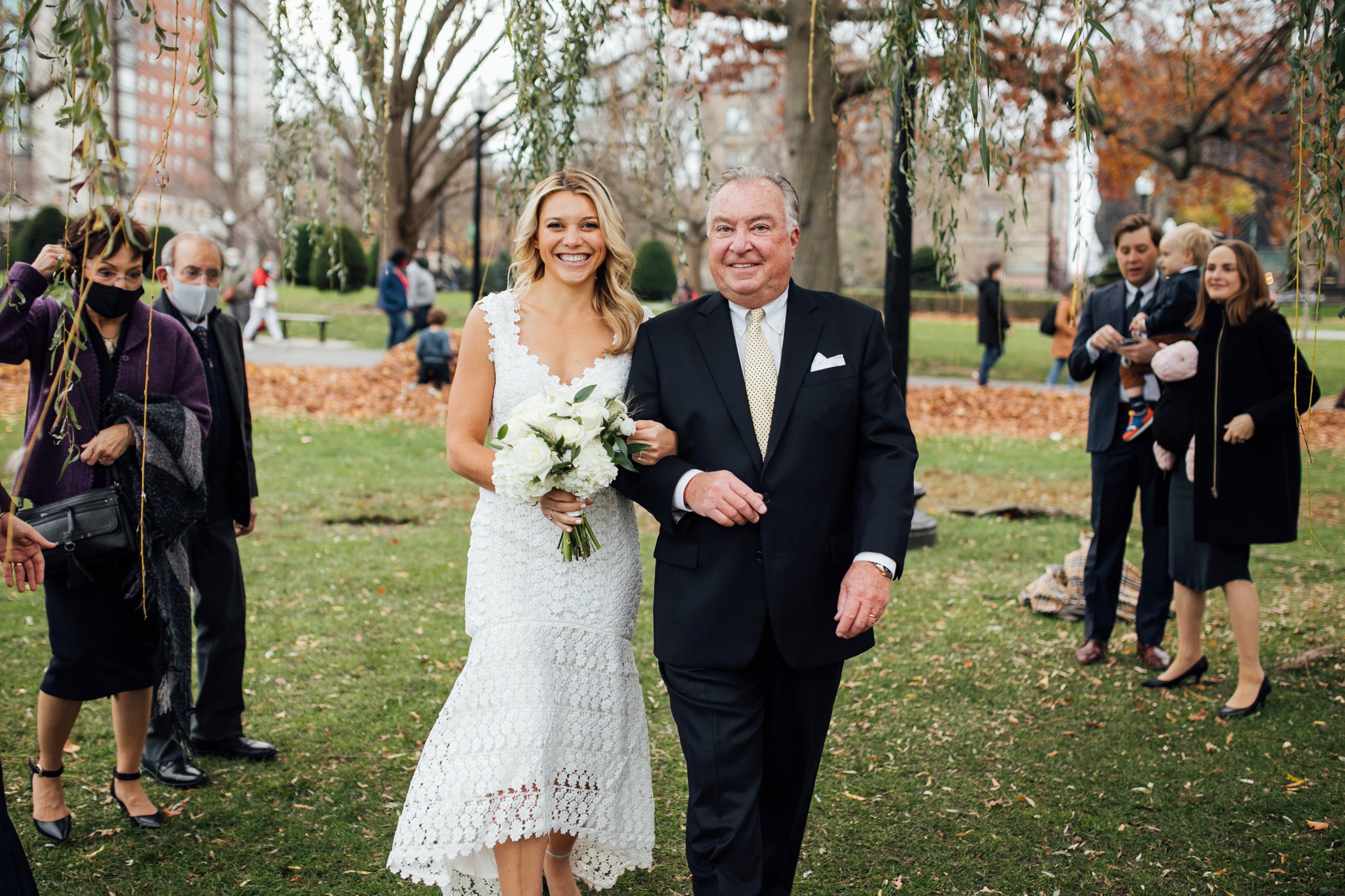 Boston Public Garden wedding