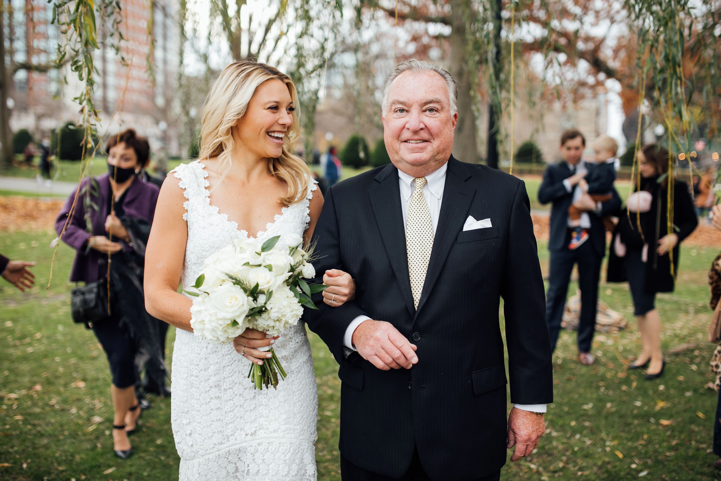 Boston Public Garden wedding