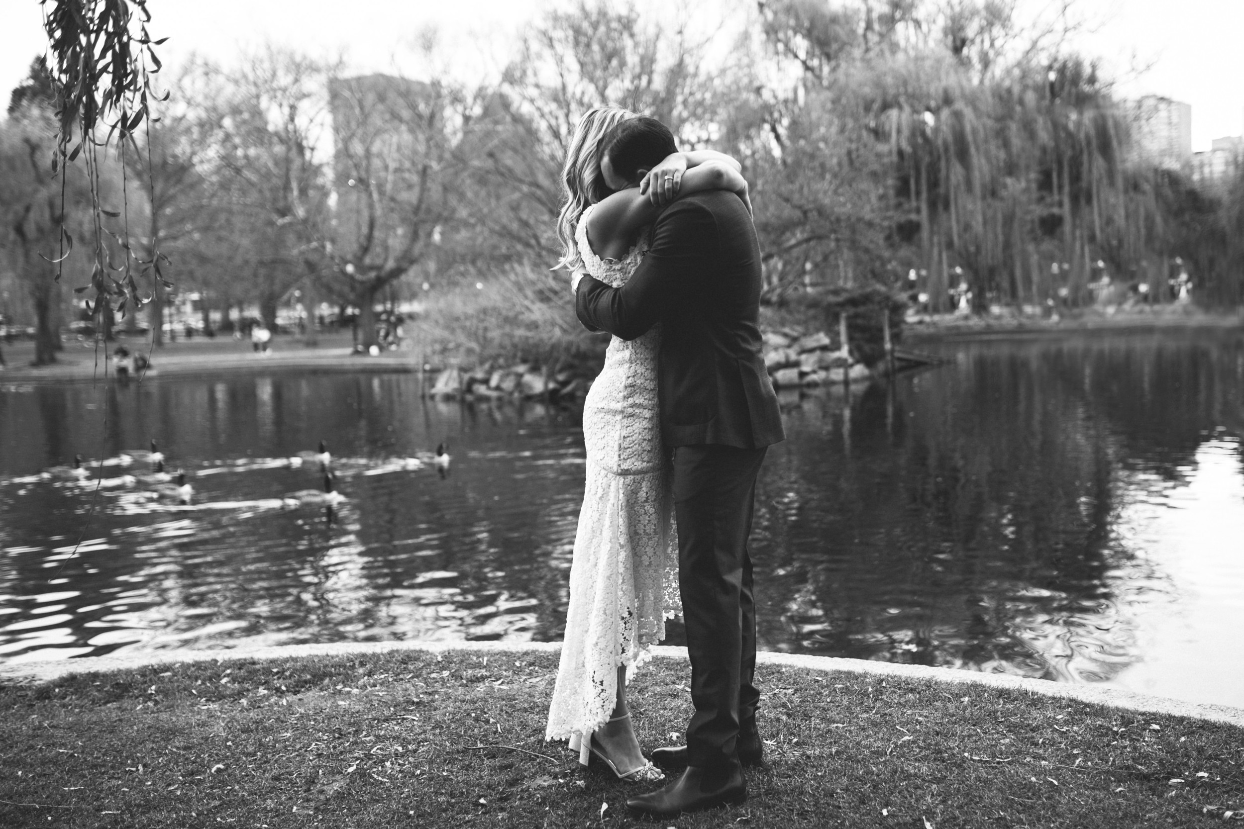 Boston Public Garden wedding