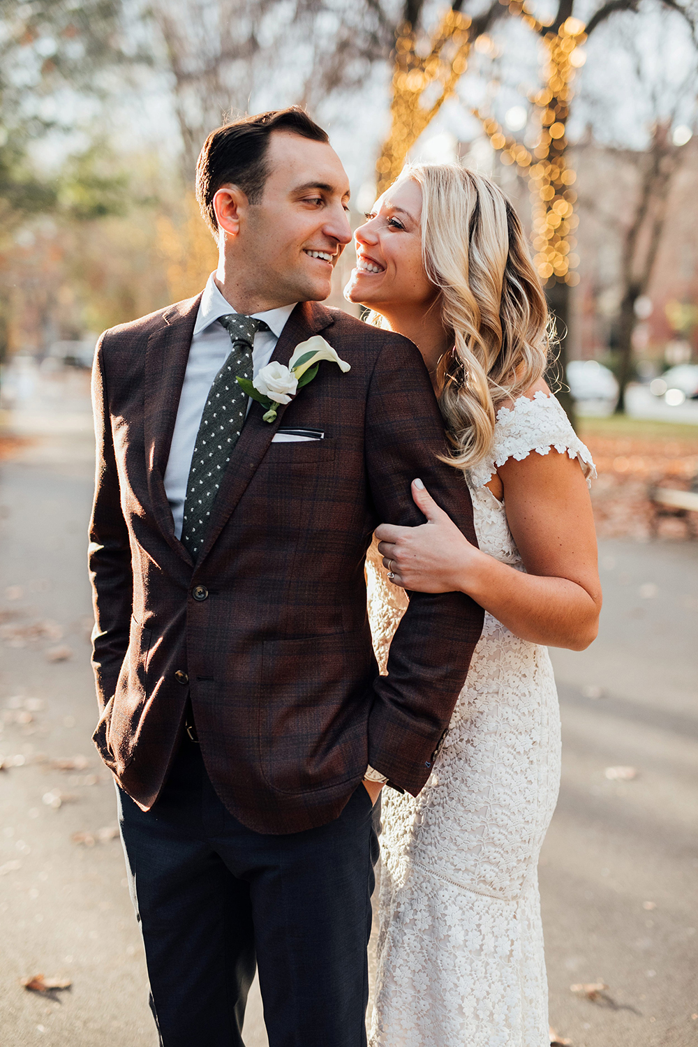 Boston Public Garden wedding